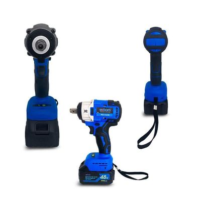 Chave De Impacto Furadeira Parafusadeira 48v Motor Brushless