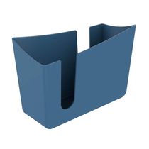 Kit 12 Porta Guardanapos de Mesa Organizador Trio Crippa Azul Restaurante Lanchonete