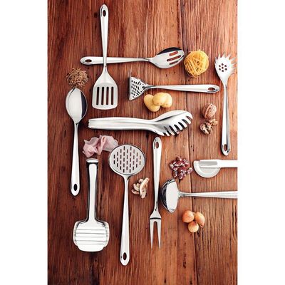 Colher Perfurada Tramontina Utility Para Arroz Em Aço Inox