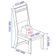 Conjunto De Mesa 1,50cm Com 6 Cadeiras Dublin Indekes Freijo/off White/linho