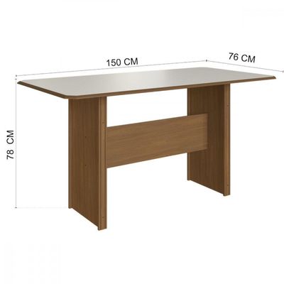 Conjunto De Mesa 1,50cm Com 6 Cadeiras Dublin Indekes Freijo/off White/linho