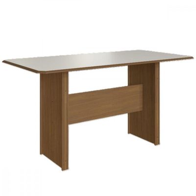 Conjunto De Mesa 1,50cm Com 6 Cadeiras Dublin Indekes Freijo/off White/linho