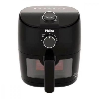Fritadeira Air Fryer Philco Paf40a 1500w, 4 Litros Preto 127V