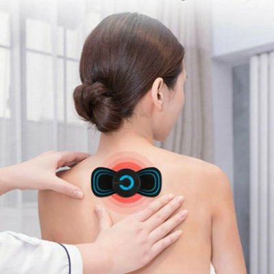 Massageador Portátil Alivia Dor Pescoço Cervical Ombros Pés Pernas Preto
