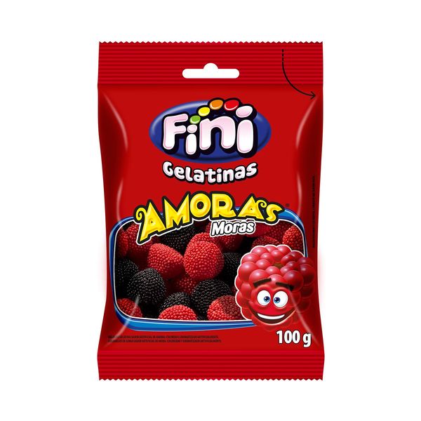 Bala Gelatina Amoras Fini 100g
