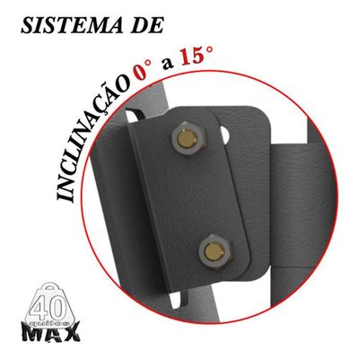 Suporte Tv 10" A 56" Vesa 400x400 2 Movimentos - Preto
