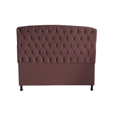 Kit De Quarto Cabeceira De Cama Box E Calçadeira Baú Dubai King 195 Cm Suede Rosê Do Lar Móveis E Decoração