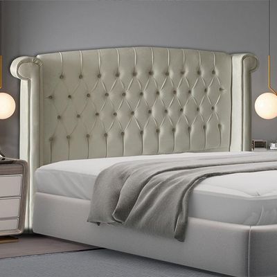 Cabeceira De Cama Box Toquio King 195 Cm Suede Porcelana Do Lar Móveis E Decoração