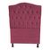 Cabeceira De Cama Box Princesa Solteiro 90 Cm Botão Strass Suede Rosê Do Lar Móveis
