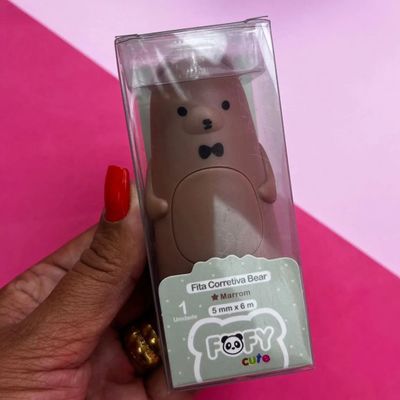 FITA CORRETIVA BEAR FOFINHO CUTE MARROM - FF6506 - FOFY