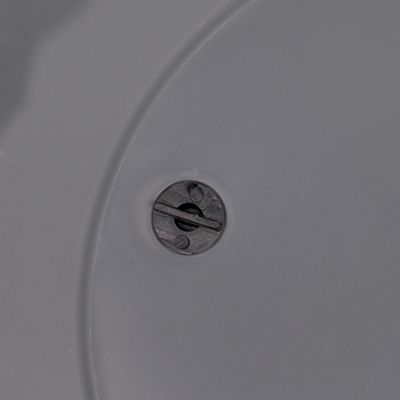 Vaso Cachepot Wave 25cm Cinza