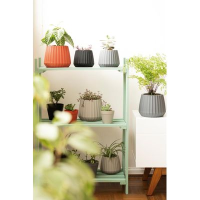 Vaso Cachepot 15cm Preto