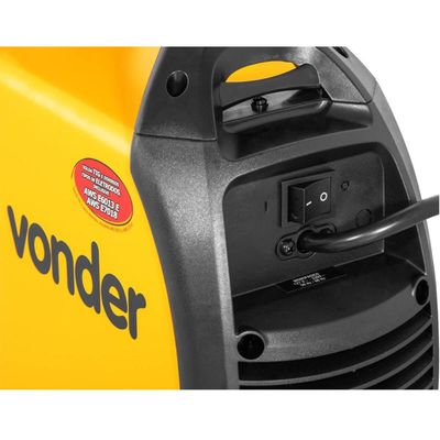 Inversor de Solda Eletrodo RIV222 Bivolt 127V - 220V Vonder com Display Digital Monofásico