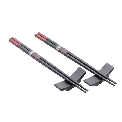 Kit 8 Peças para Sushi Lyor Esteira Molheira Suporte e Hashi Shoyo Yokohama Cerâmica Bambu