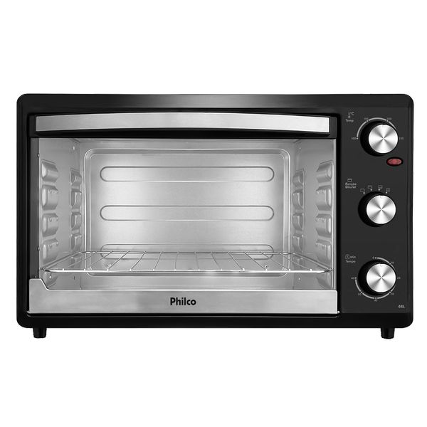 Forno Elétrico Philco PFE44P Prata Preto 44L Litros - 127V