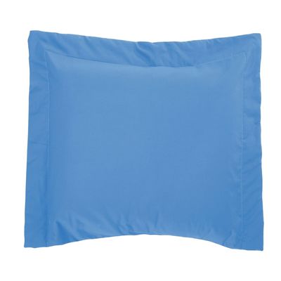 Porta Travesseiro 150 fios Bell Azul Vilela Enxovais 1 peça Azul