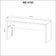 Mesa Para Escritório 180cm Me4185 Amêndoa Tecnomobili