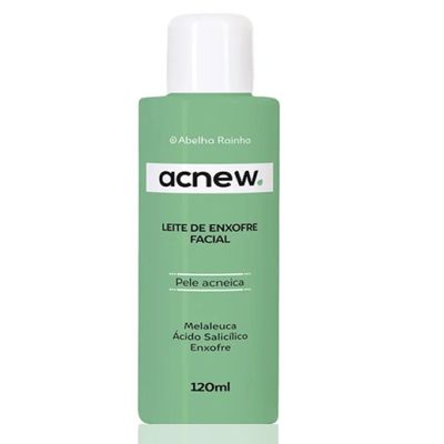 Leite De Enxofre Facial Antiacne Acnew Melaleuca 120Ml(3757)