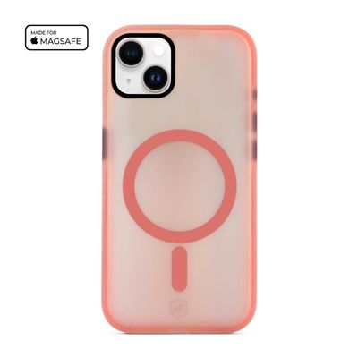 Kit Capa Magsafe Pro Rosa e Pelicula Coverage 5D Pro Preta para iPhone 15 Plus - Gshield