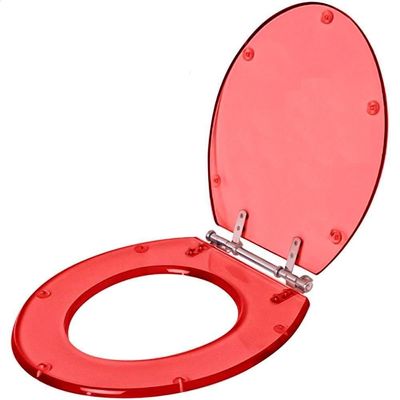 Tampa De Vaso Acrilico Transparente Vermelho Para Vaso Incepa Flamingo
