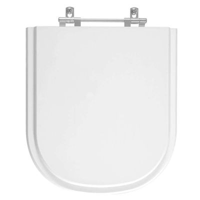 Tampa De Vaso Em Mdf Etna Branco Para Bacia Icasa