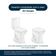Tampa De Vaso Em Mdf Art Branco Para Bacia Incepa