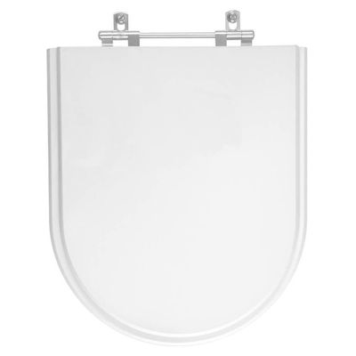 Tampa De Vaso Em Mdf Duna Branco Para Bacia Deca