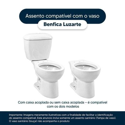 Tampa De Privada Em Mdf Benfica Branco Para Bacia Luzarte