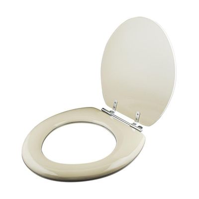 Tampa De Vaso Sanitario Almofadada Ravena Creme Para Bacia Deca