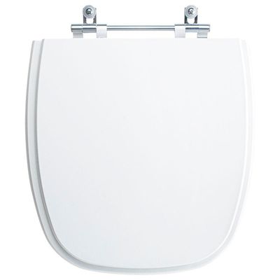 Tampa Vaso Sanitário Poliester Acrilico Angra Branco Para Bacia Logasa