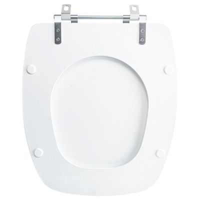 Tampa Vaso Sanitário Poliester Acrilico Laguna Branco Para Bacia Hervy