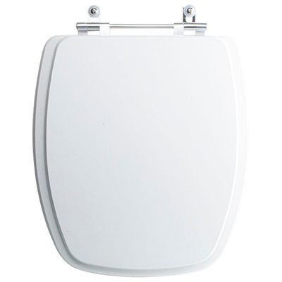 Tampa Vaso Sanitário Poliester Acrilico Stylus Branco Para Bacia Celite