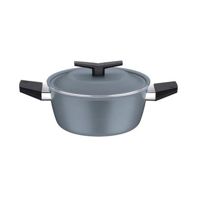 Caçarola Tramontina Spezia Induction Alumínio Antiaderente Starflon Excellent Azul Ardósia 20 Cm Tramontina