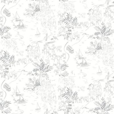Papel de Parede Tartine et Chocolat 4 Folhagem Branco 36230309TC