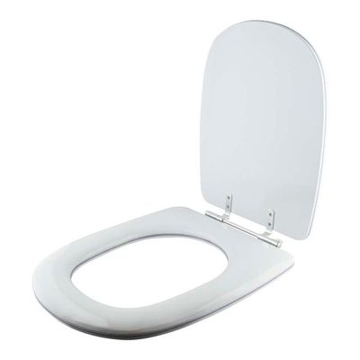 Tampa De Vaso Almofadada Sabatini Branco Para Bacia Icasa 6lpf