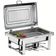 Rechaud Retangular Duplo 8L com 2 Cubas 1/2 Banho Maria Aço Inox Savoy Brinox
