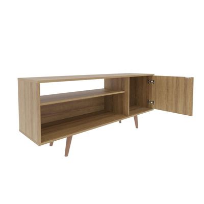 Rack Para TV até 42'' Com 1 Portas R1486 Amêndoa