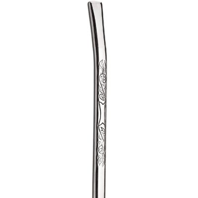 Bomba Bojo Pêra Para Mate 19cm Aço Inox Desenho Com Rosca