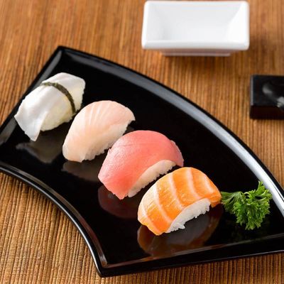 Kit 48 Molheiras Melamina Brancas 25ml Restaurante Pote De Molho Shoyu Para Sushi