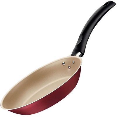 Frigideira Tramontina 18cm Alumínio Vermelho 0,7L Antiaderente Starflon Max Turim