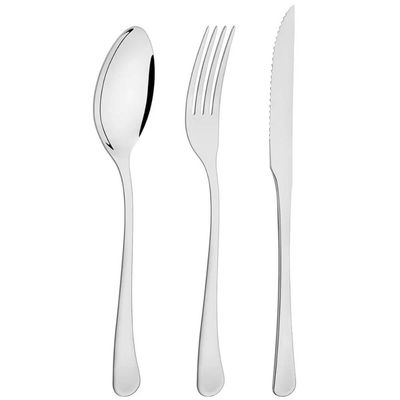 Faqueiro Aço Inox com Faca Para Churrasco 16 peças Havana Tramontina