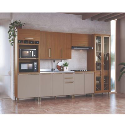 Kit Indekes Imperial 2 Fornos 70cm Freijo/camurça