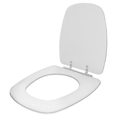 Tampa De Vaso Almofadada Monte Carlo Branco Para Bacia Deca 6lpf