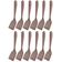 Kit 12 Espátulas Culinárias de Nylon 31,5cm Reta Kitch Crippa Amêndoa Restaurante