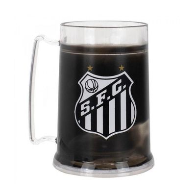 Caneca Gel Isolante Térmico 300ml Santos Oficial