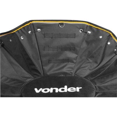 Bolsa Sanfonada Para Ferramentas BL040 Vonder Em Lona Reforçada Capacidade 5Kg Com Alça