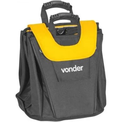 Bolsa Sanfonada Para Ferramentas BL040 Vonder Em Lona Reforçada Capacidade 5Kg Com Alça