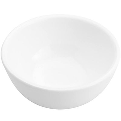 Conjunto de 6 Cumbucas de Porcelana Brancas 200ml Bowls Lyor Clean Pequenos 10,5x5cm