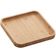 Kit 48 Bandejas para Eventos Servir Salgados em Festas Infantis Formaturas Pratos de Bambu Lyor