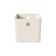 Kit 2 Caixas Organizadoras Multiuso 6,6L Flow Cestos Retangulares 33x15cm Bege Ou